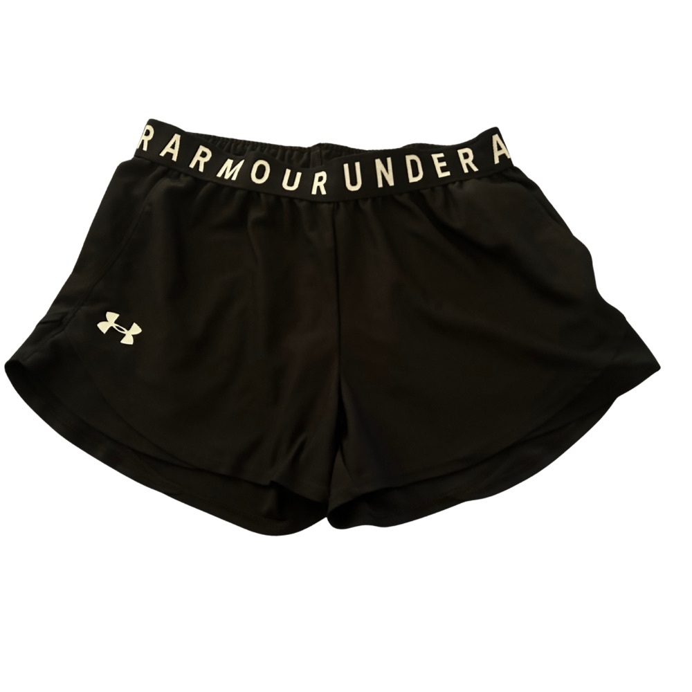 Under Armour Women's Black Athletic Shorts SM